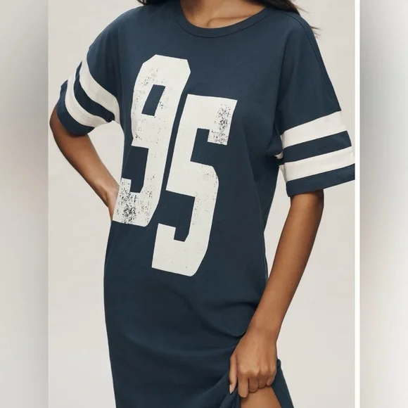 Daily Practice Graphic T-Shirt Midi Dress - Picture 3 of 4